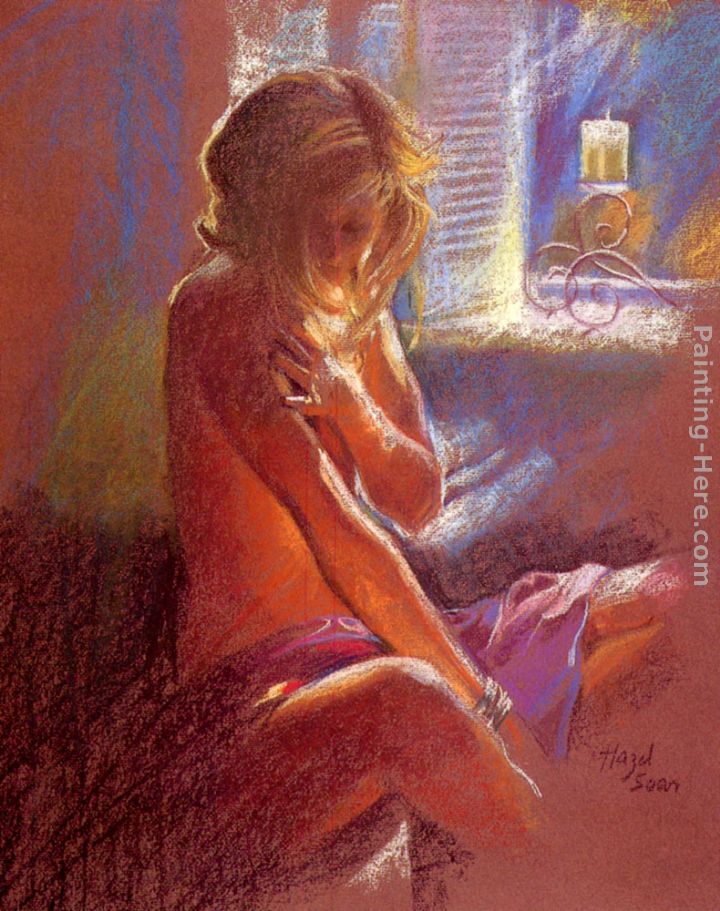 Private Moments IV painting - Hazel Soan Private Moments IV art painting